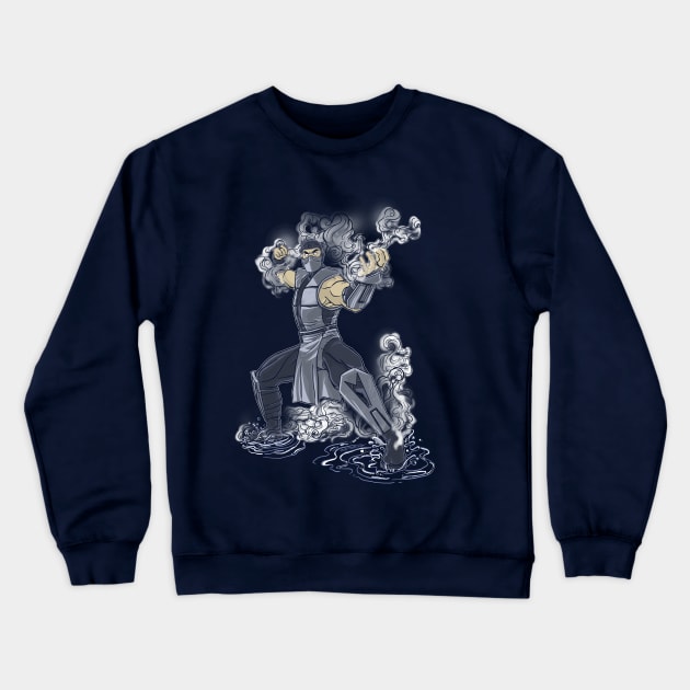 Smoke On The Water Crewneck Sweatshirt by rustenico